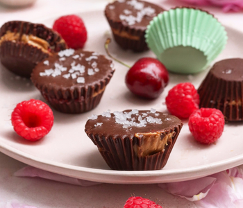 PB & Jelly Choco Cups - Healthy Dessert Recipe
