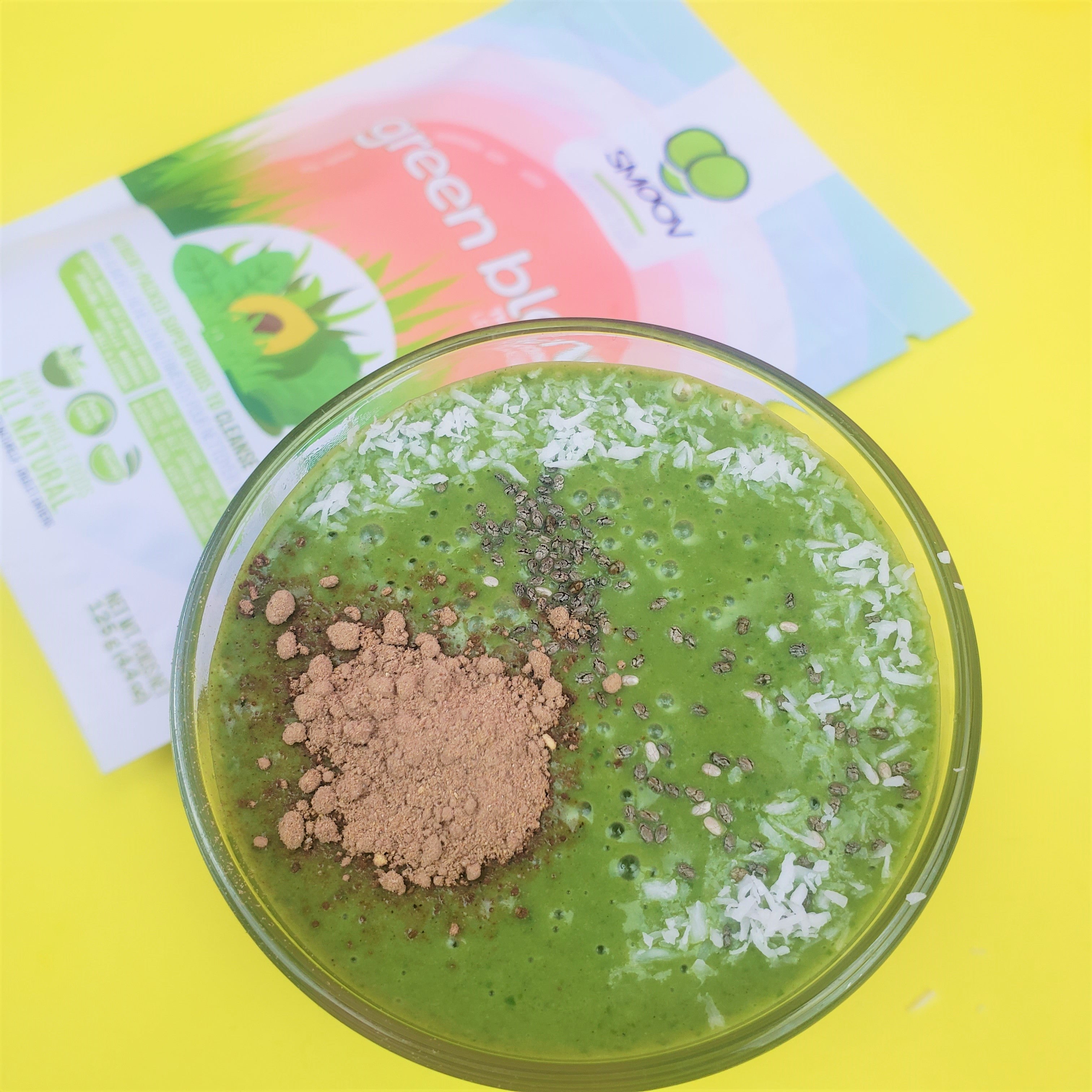 Creamy Green Peanut Butter Smoothie