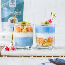 Load image into Gallery viewer, Yogurt Parfait made using a spoon of SMOOV wave blend. To get your daily veggies, detox, cleanse, immunity and energy. Fight bloat and lose weight.
