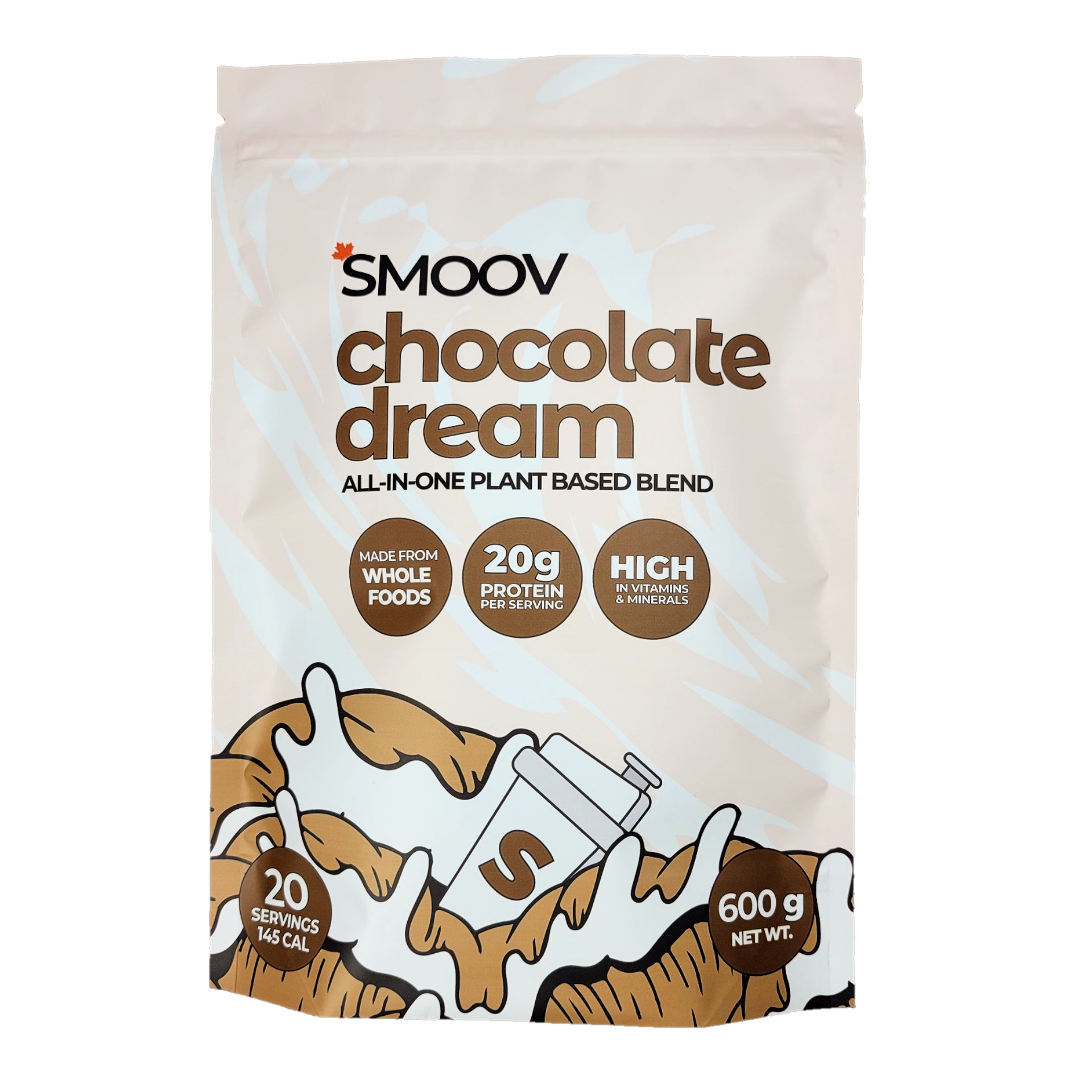 Kickstart your day with 20g of protein from peas & beans, omegas from seeds and vitamins & minerals from freeze dried fruits, veggies & superfoods. This blend puts the fun in function. 