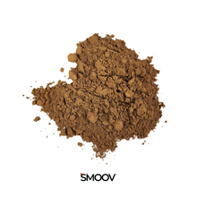 Load image into Gallery viewer, Smoov's Cocoa Powder is a great source of fiber, vitamins &amp; minerals. Perfect natural alternative to chocolate- no sugar, additives, preservatives or artificial colours. Use this to add a chocolatey flavour to your bites, desserts or drinks