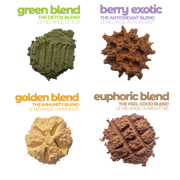 Smoov Ultimate Health Bundle: Raw & Whole Superfood Blends for Good Health- Detox, Antioxdant, Immunity, Energy, Cravings, Beauty, Refresh.