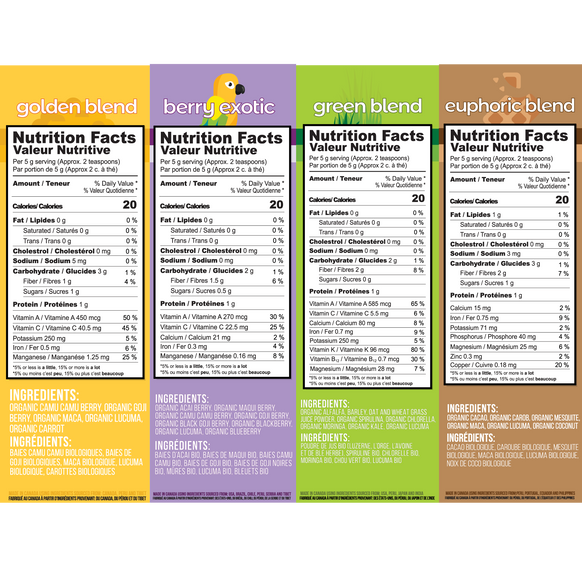 Smoov Ultimate Health Bundle: Raw & Whole Superfood Blends for Good Health- Detox, Antioxdant, Immunity, Energy, Cravings, Beauty, Refresh.