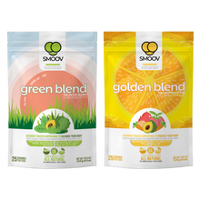 Load image into Gallery viewer, Smoov Immunity Bundle: A SIMPLE way to maintain good health: Raw &amp; Whole Superfoods that give your body all the nourishment it needs. Green superfoods contain all essential nutrients that set the foundation for any healthy diet. Packed with vitamins to boost immunity and help prevent colds &amp; flus.