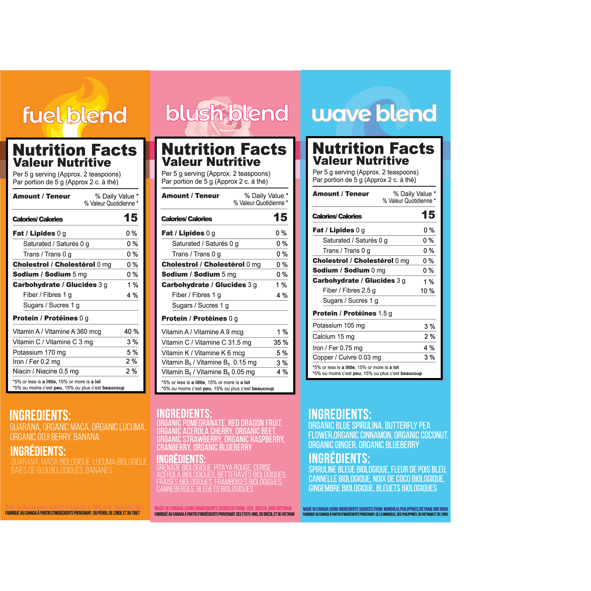 Smoov Ultimate Health Bundle: Raw & Whole Superfood Blends for Good Health- Detox, Antioxdant, Immunity, Energy, Cravings, Beauty, Refresh.